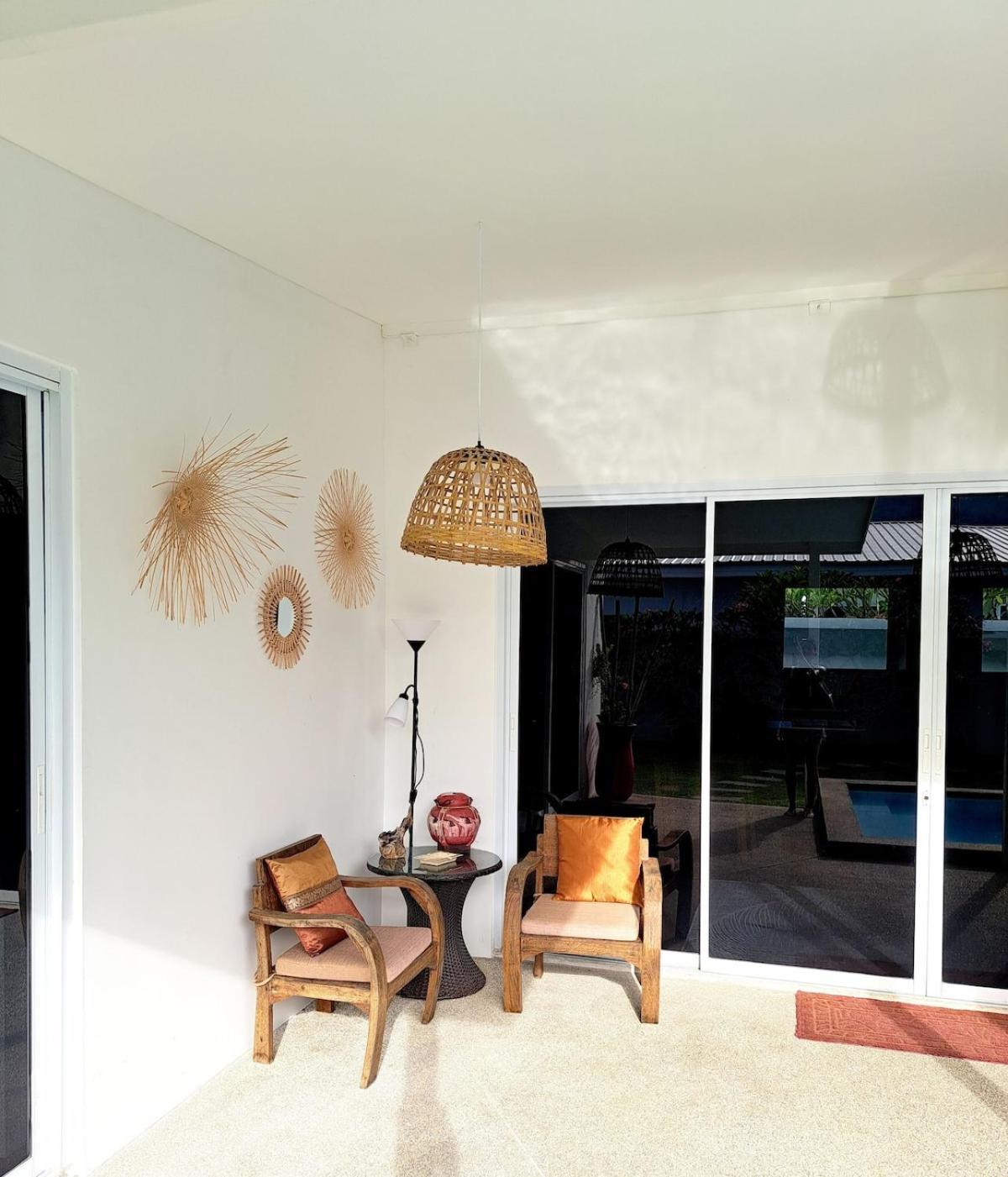 Modern Vith Pool, Montain View And Tropical Garden * Amphoe Koksamui